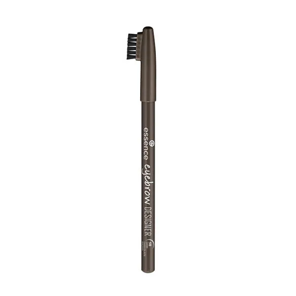 

Карандаш для бровей с кисточкой для облегчения нанесения тона Eyebrow Designer Essence, цвет dark chocolate