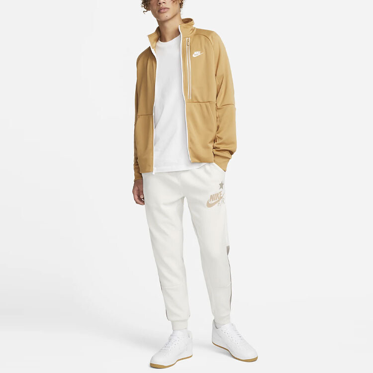 Куртка мужская золотая Nike, цвет Gold — фото 3