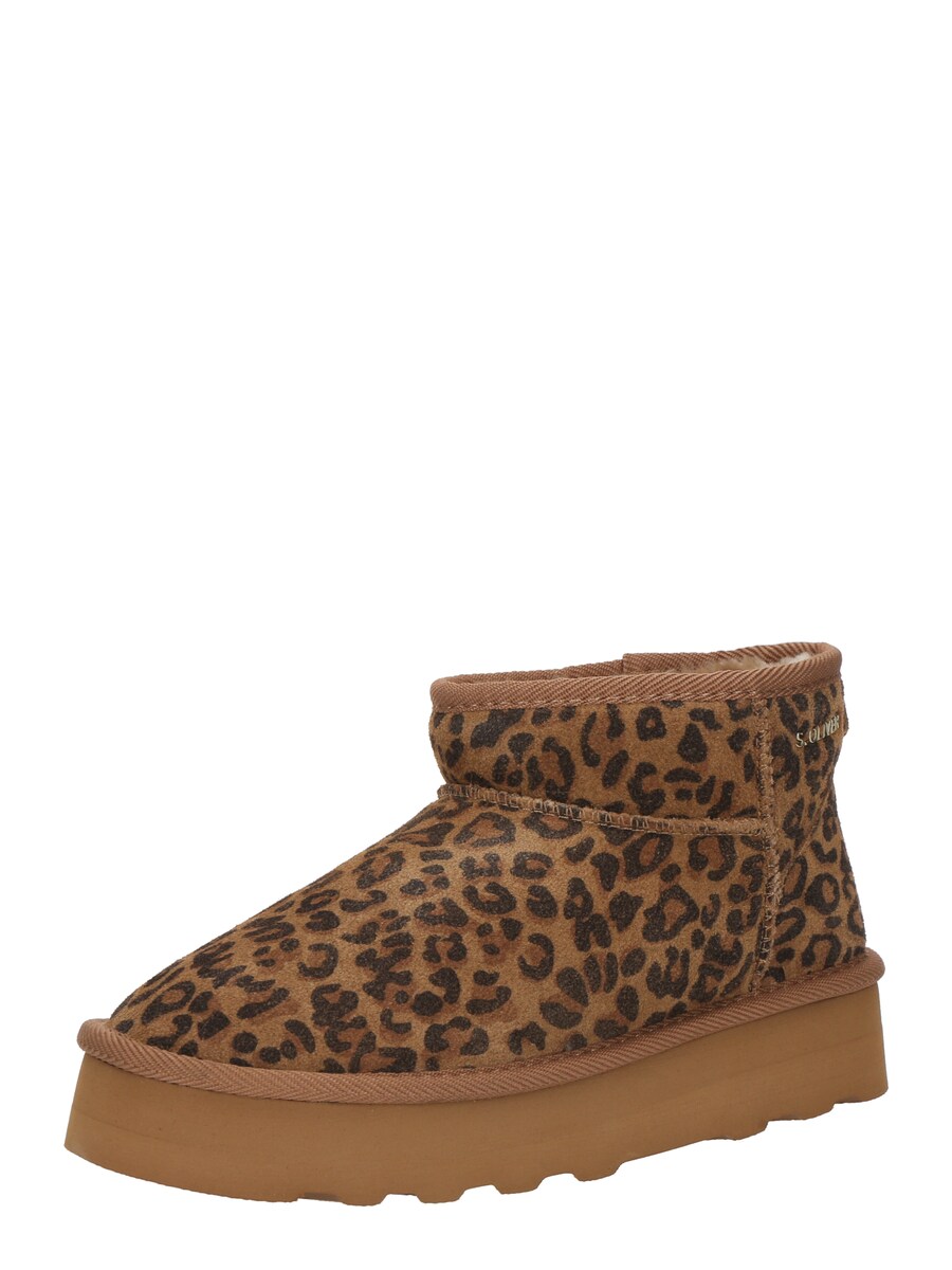 Ботинки s.Oliver, Brown/Caramel/Dark brown