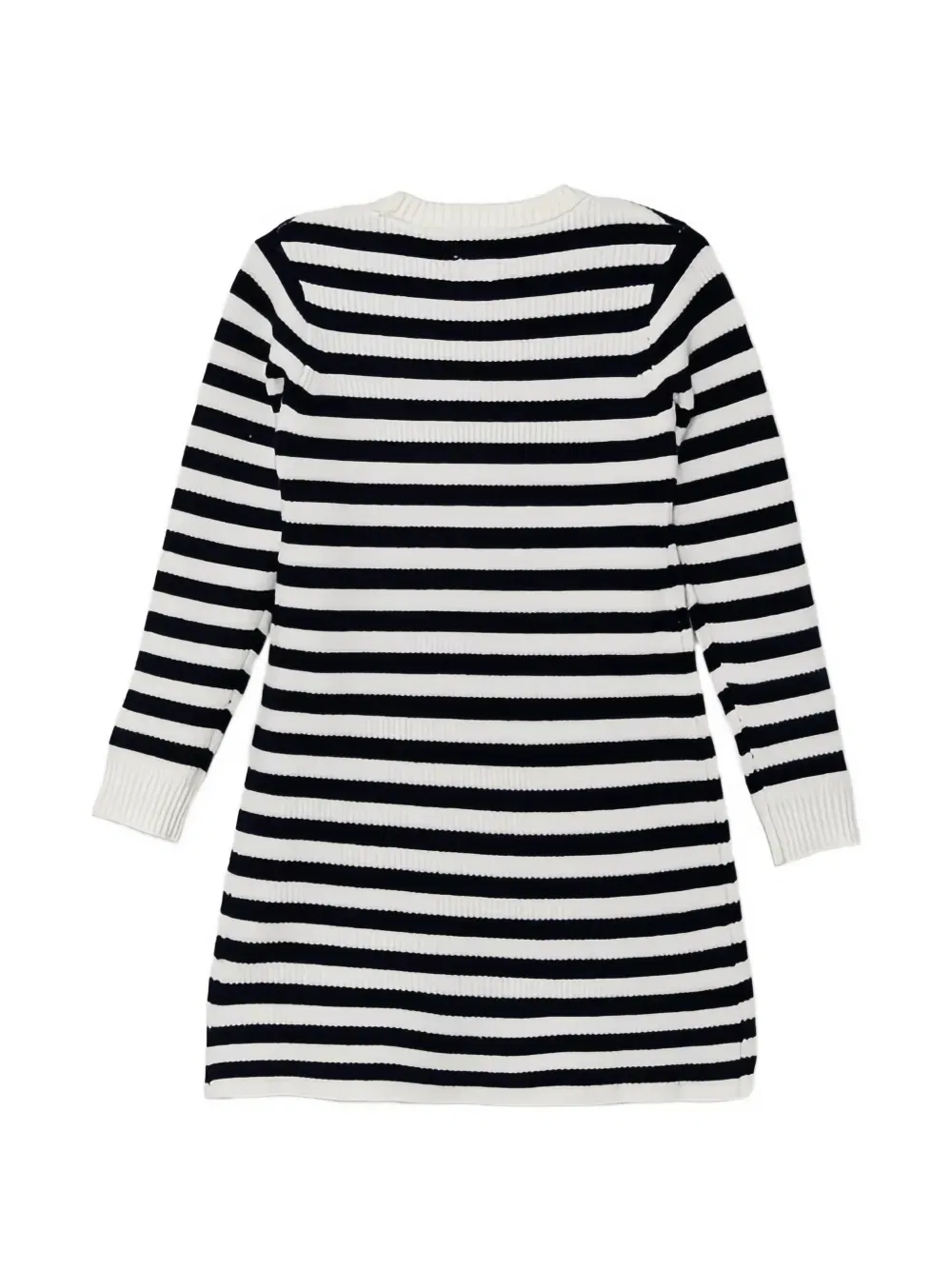 Платье в полоску с мотивом сердца Guess Kids, белый — фото 2