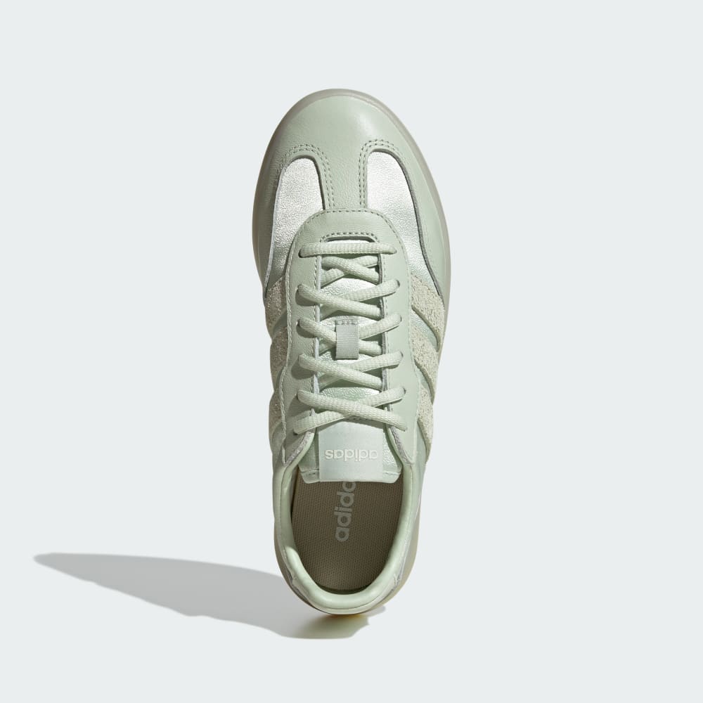 Кроссовки Adidas Barreda Decode Shoes, цвет Linen Green/Linen Green/Off White — фото 2