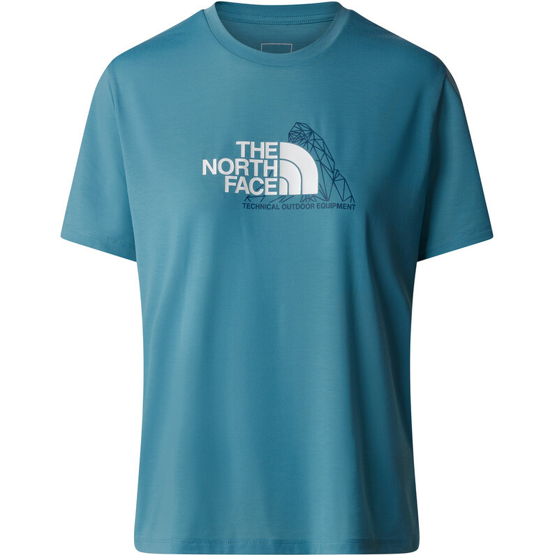 

Женская футболка Mountain Foundation The North Face, синий