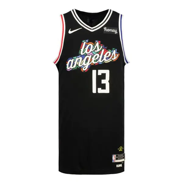 

Футболка x nba los angeles clippers city edition swingman джерси Nike, черный