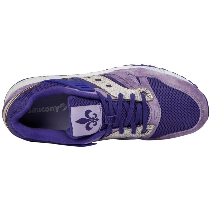 Saucony Скользостойкие износостойкие низкие повседневные кроссовки Men's Purple — фото 4