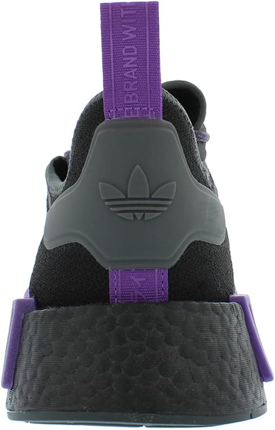 Кроссовки adidas NMDr1 для мужчин, черный/фиолетовый — фото 4