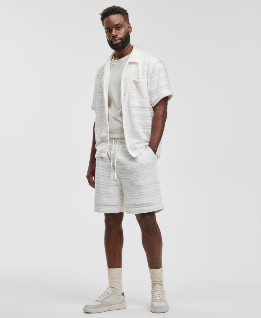 

Мужские фактурные шорты на шнуровке, длина 7 дюймов Mode of One, Neo Natural