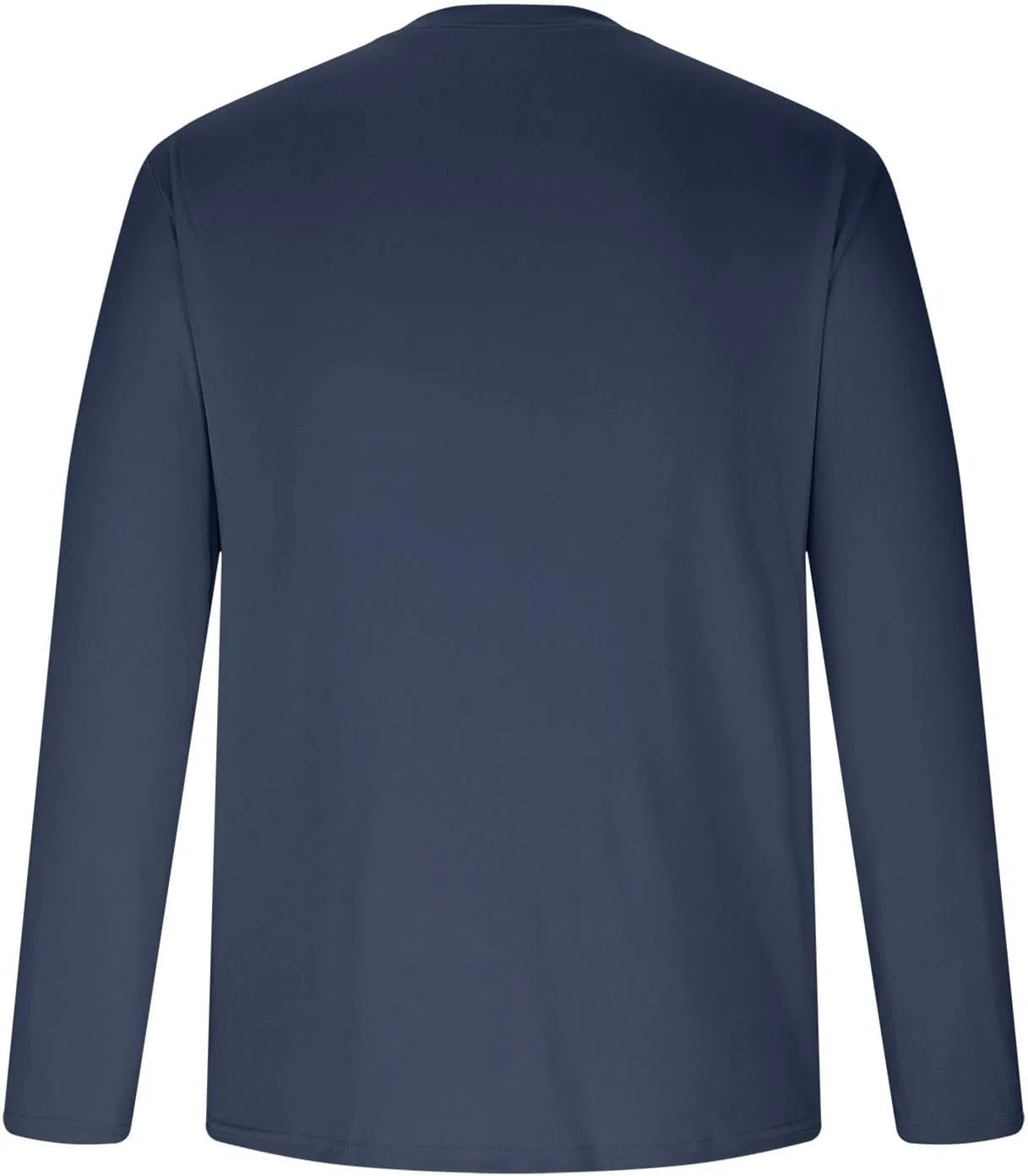 Мужская футболка с длинным рукавом UPF 50+ Sun Protection, Navy — фото 4