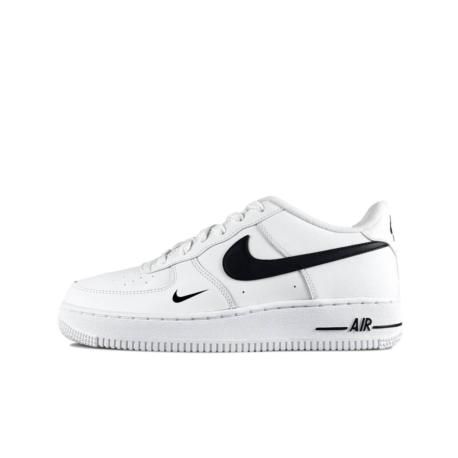 

Nike Кроссовки Air Force 1 Slip Resistant Abrasion Resistant с противоскользящей и износостойкой подошвой, низкие, унисекс, черно-белые, цвет Black White