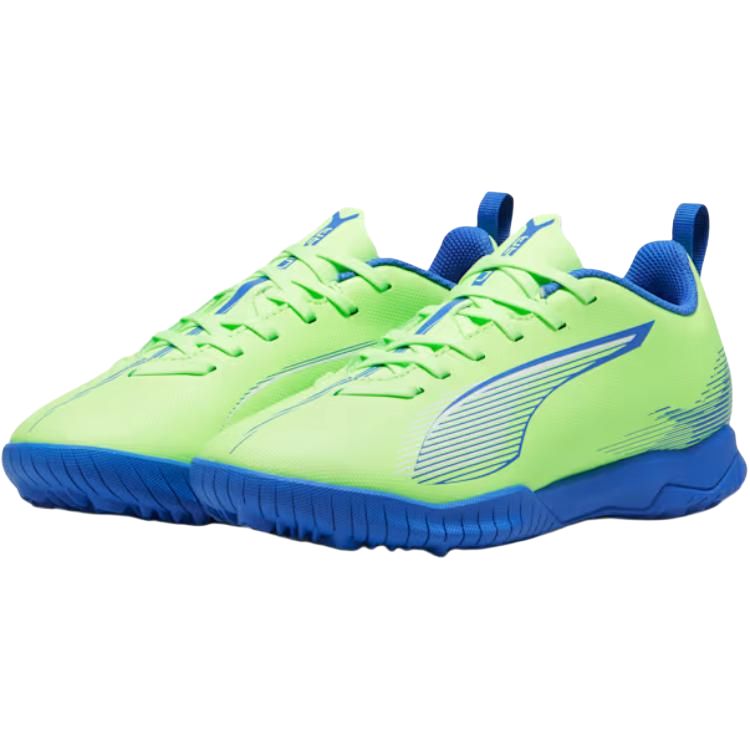 Низкие детские футбольные бутсы зеленые Kids' PUMA — фото 3