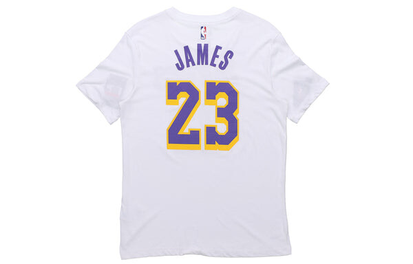 Футболка dri-fit nba lebron james tee men white Nike, белый — фото 2