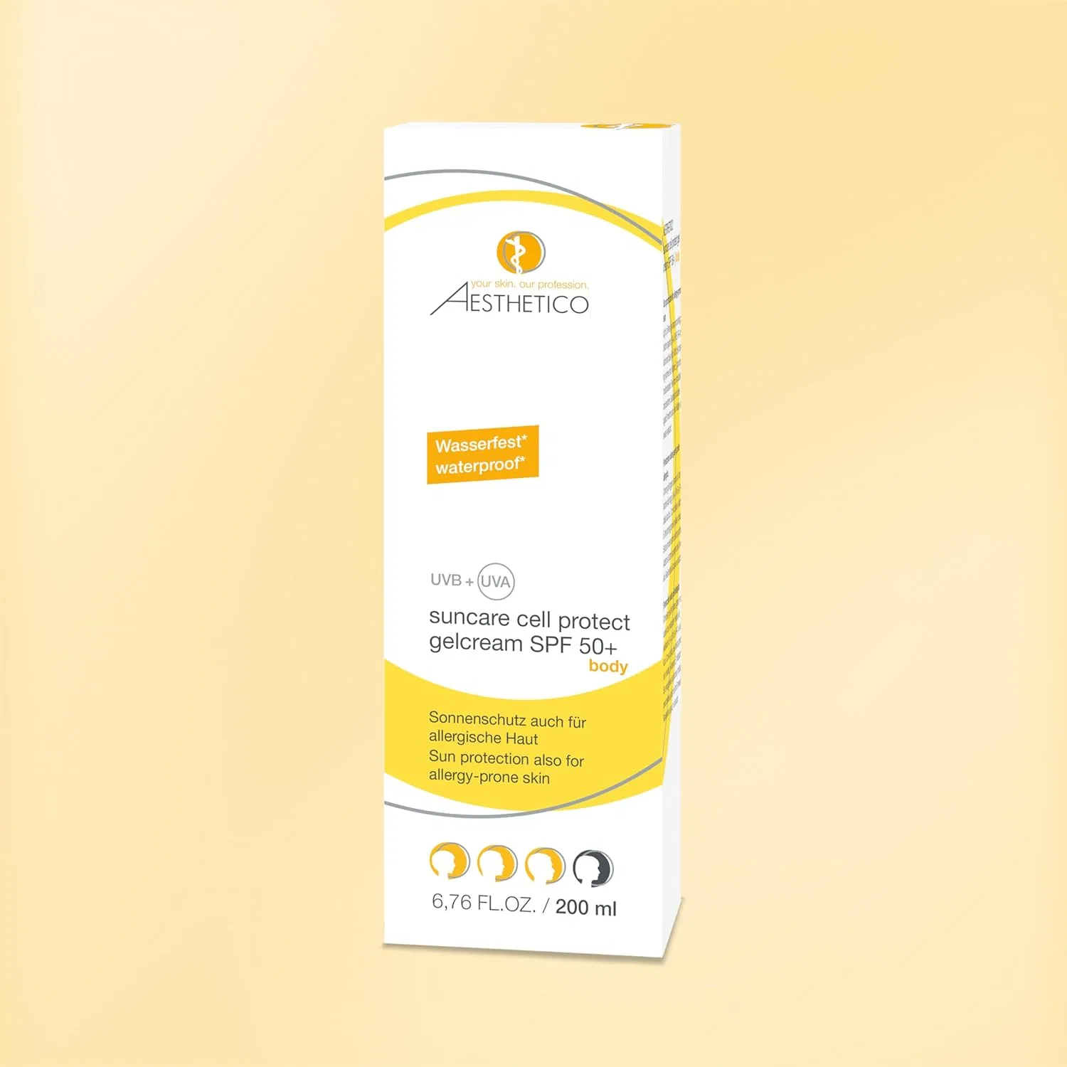 Солнцезащитный гель-крем «suncare cell protect» SPF 50+ от AESTHETICO Aesthetico — фото 3
