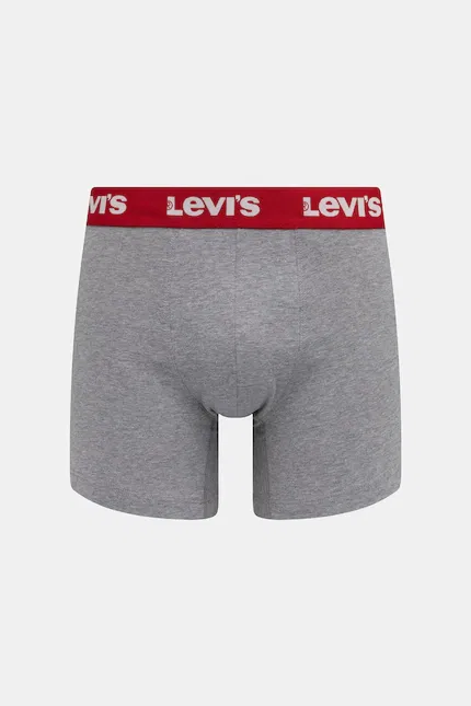 Боксеры 6 шт Levi's, серый — фото 3