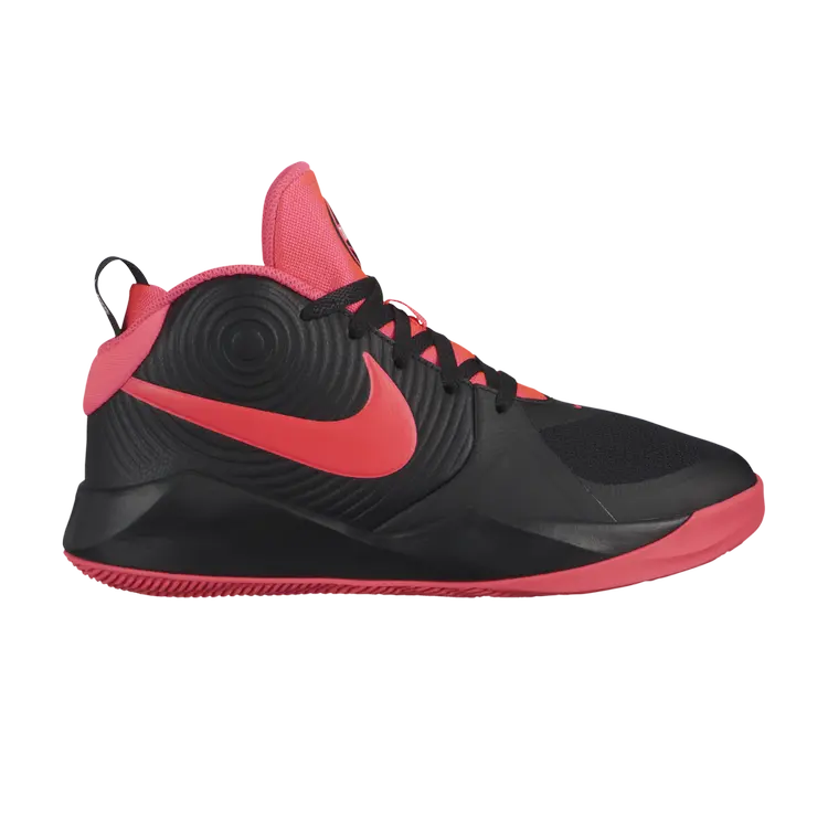 

Кроссовки Nike Team Hustle D9 GS, черный