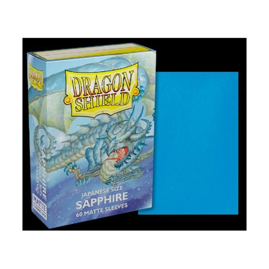 

Японские рукава – матовый сапфир (60), Dragon Shield - Card Sleeves - Japanese
