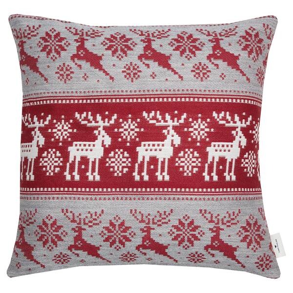 

Наволочка Tom Tailor Nordic Deer, 50 см, красный