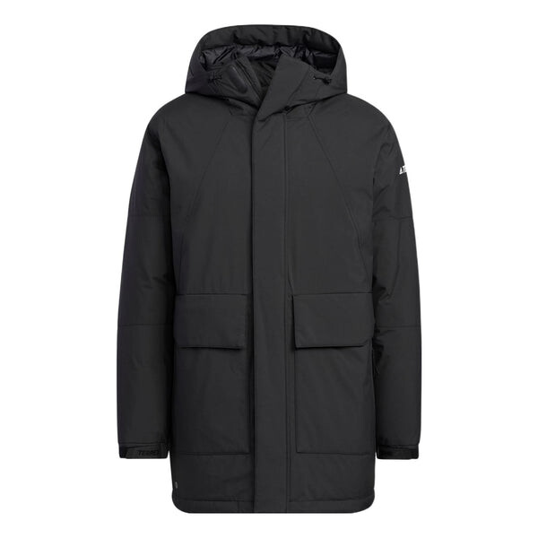 

Пуховик Adidas Terrex Mid Down Jacket 'Black', черный