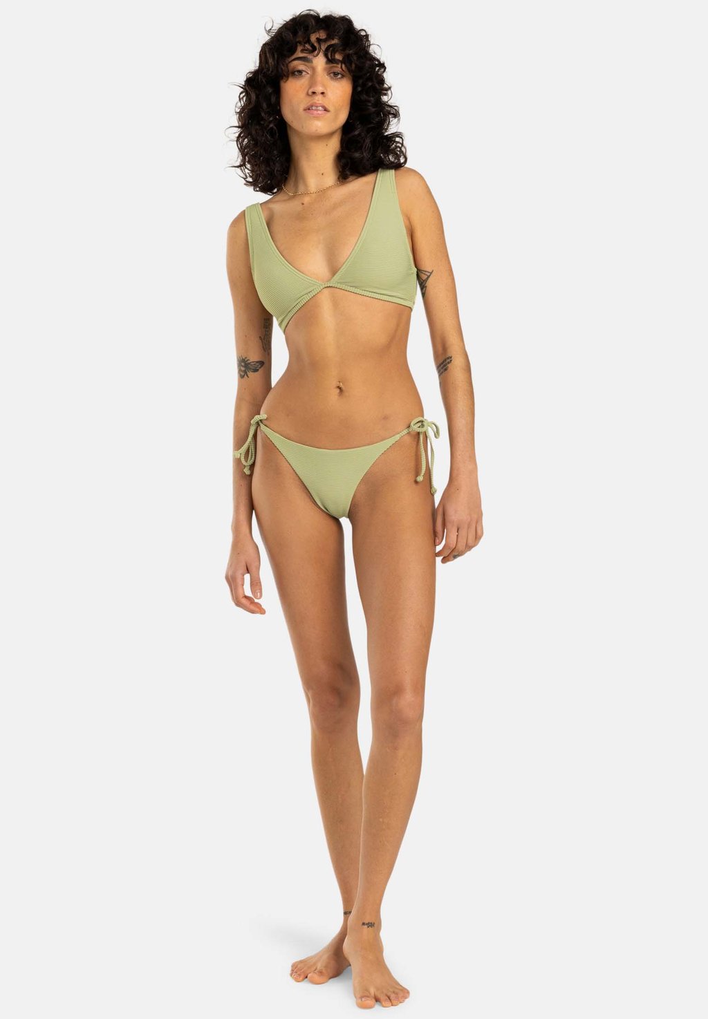 

Плавки бикини TANLINES TIE SIDE TANGA Billabong, зеленый