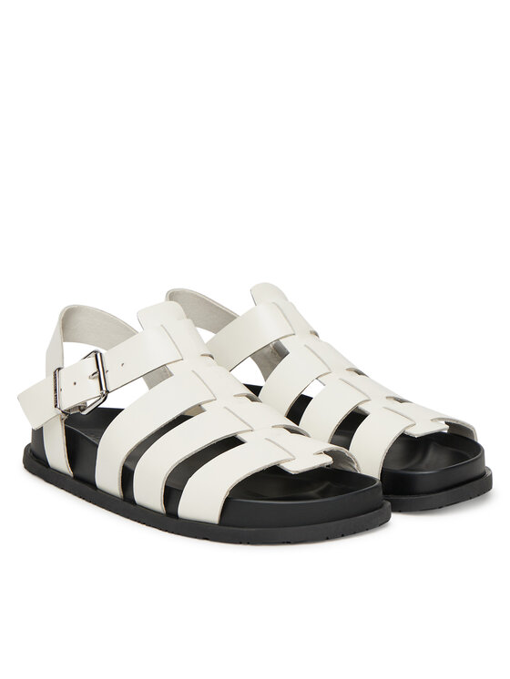 Сандалии Tjw Fisherman Patent Sandal EN0EN02874 Tommy Jeans, белый — фото 2