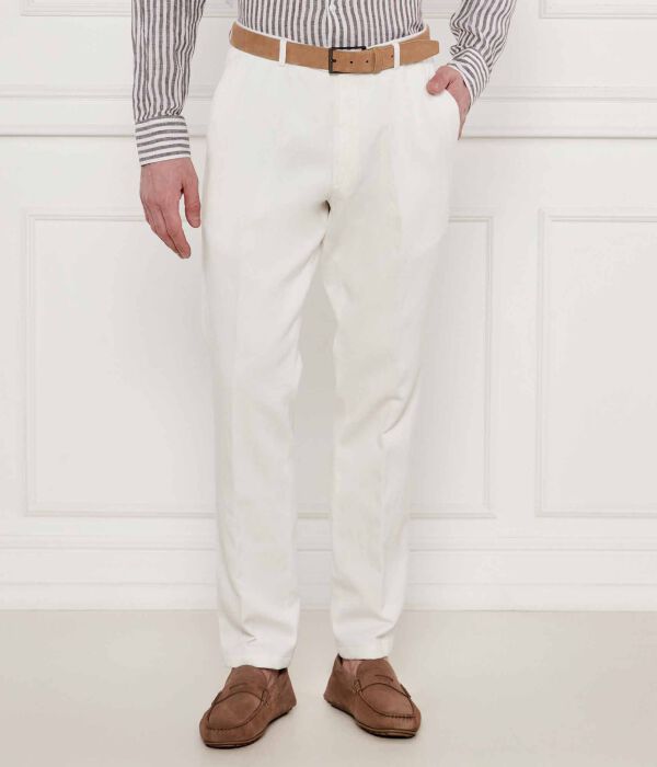 

Штаны денди Slim fit Oscar Jacobson, белый