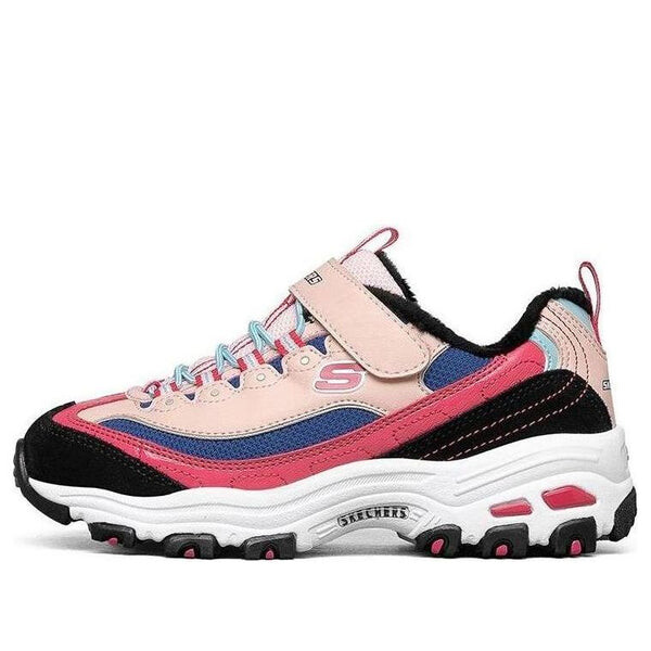 

Кроссовки dlites shoes 'pink black' Skechers, розовый
