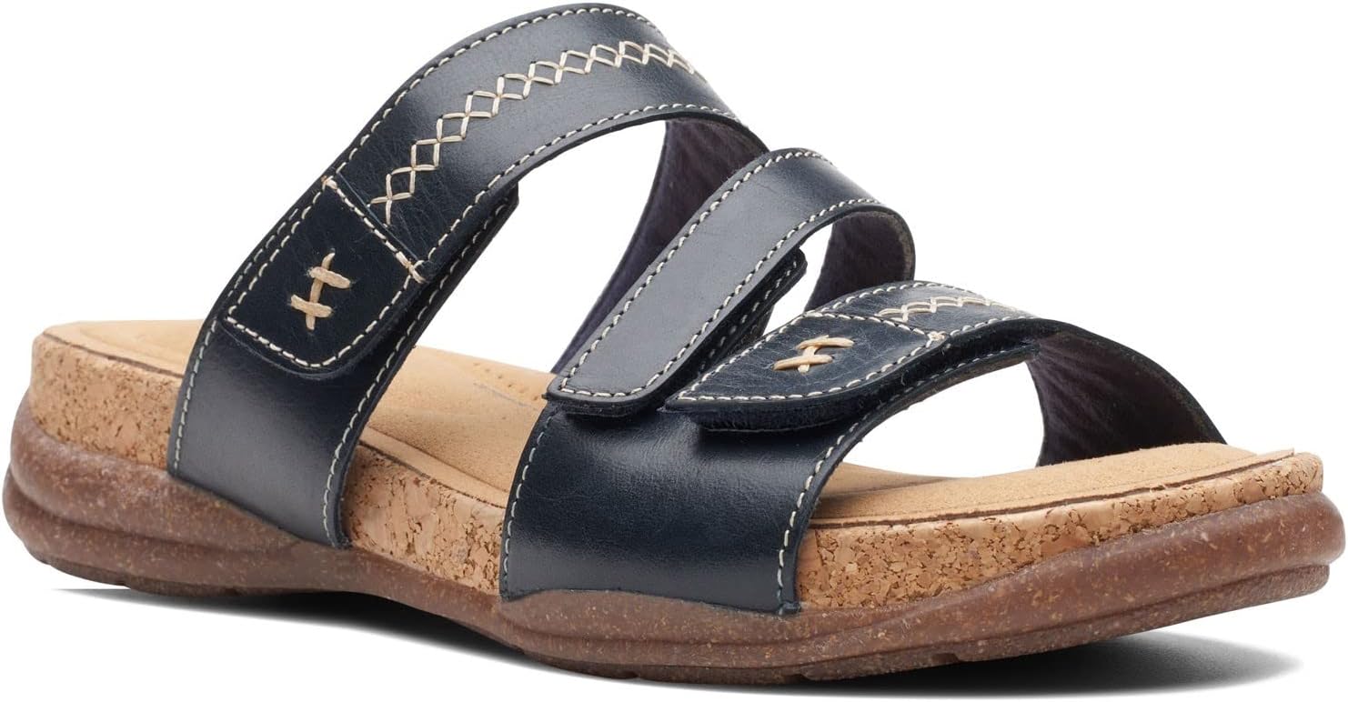 

Сандалии Clarks для взрослых унисекс, модель Roseville Bay, темно-синий