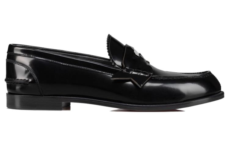 CL LUBOTING Лоферы женские черные Christian Louboutin — фото 2
