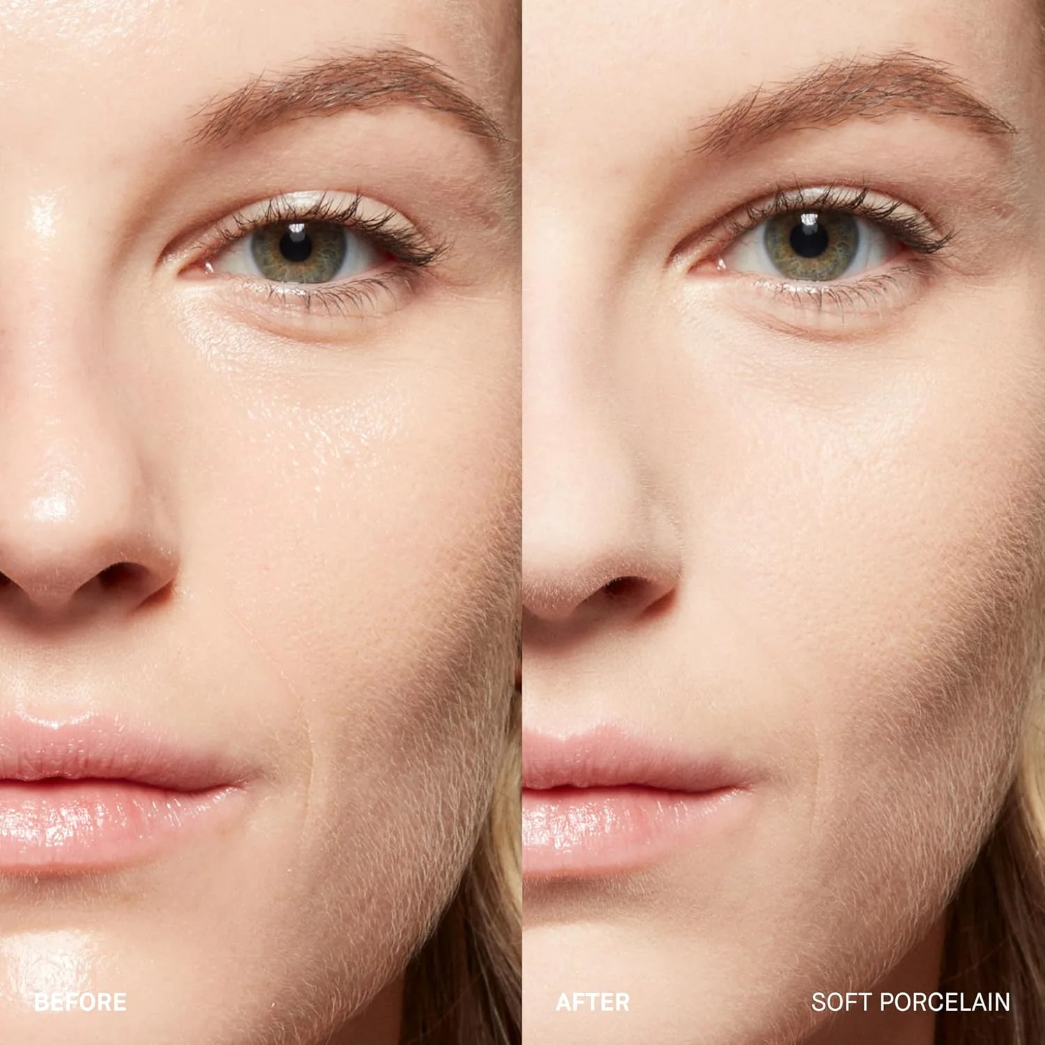 Прессованная пудра Bobbi Brown Sheer Finish | Матирующая фиксирующая пудра, впитывающая излишки кожного сала, для контроля блеска в течение всего дня | В комплекте пуховка, 0,32 унции, 01 Soft Porcelain (Lightest beige for pale to fair skin) — фото 2