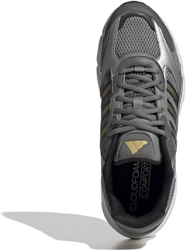Мужские кроссовки Adidas CrazyChaos 2000, серый/золотой — фото 3