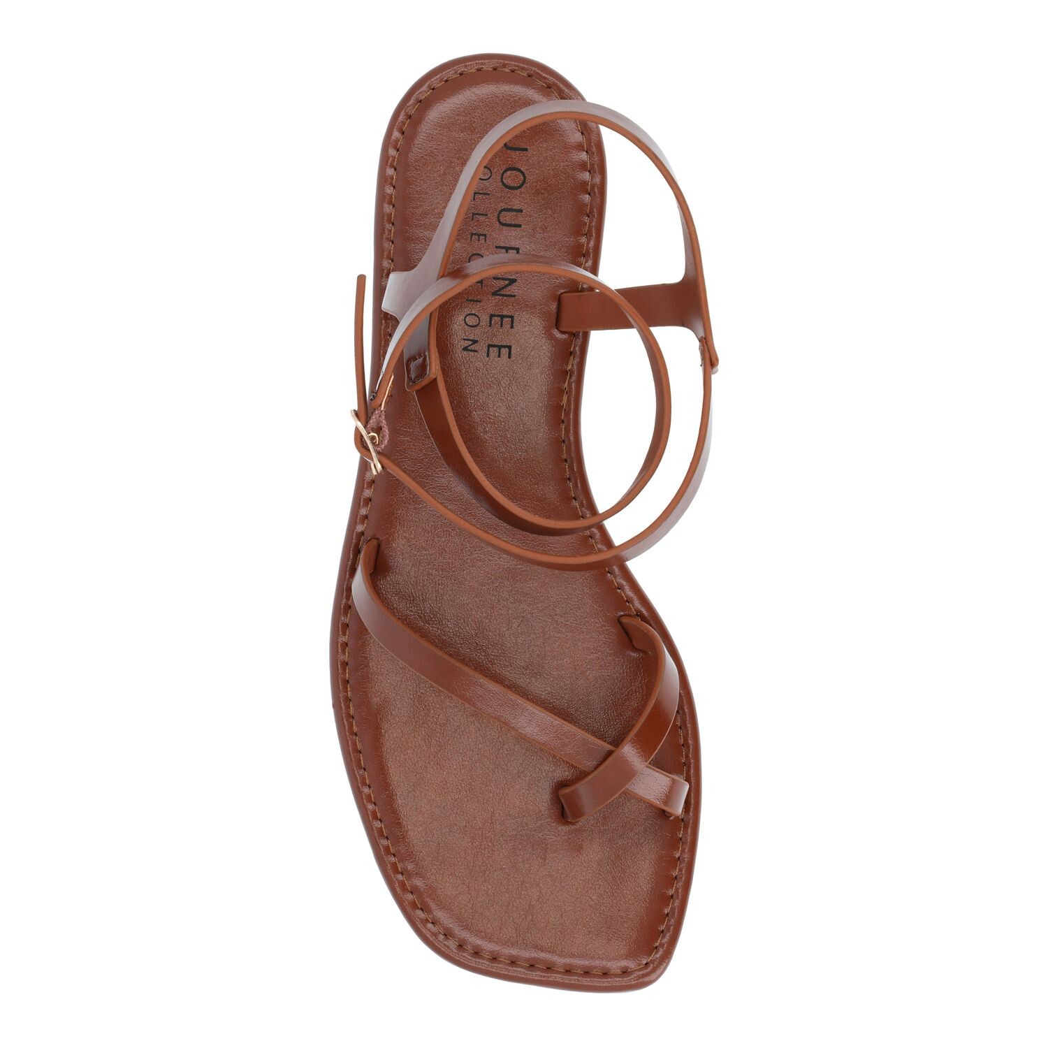 Женские сандалии с ремешками Journee Collection Charra Journee Collection, розовый — фото 2