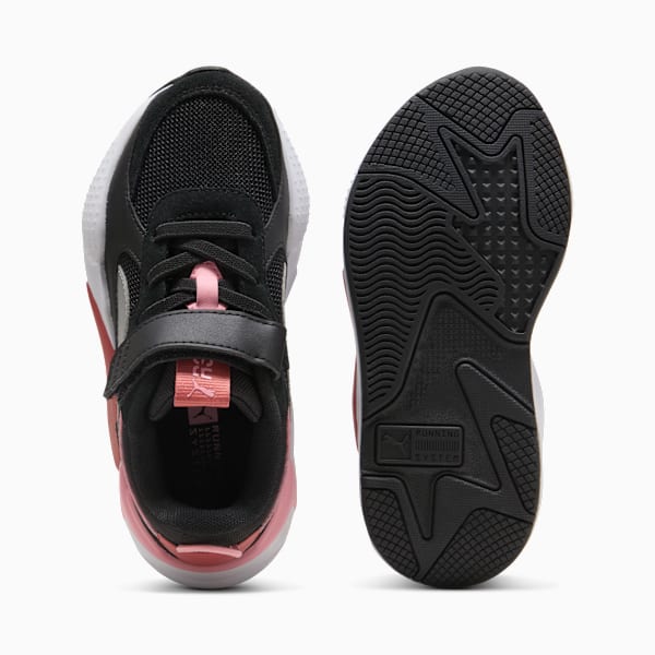 Маленькие дети не любят кроссовки Rs-X Metallic Puma, черный — фото 4