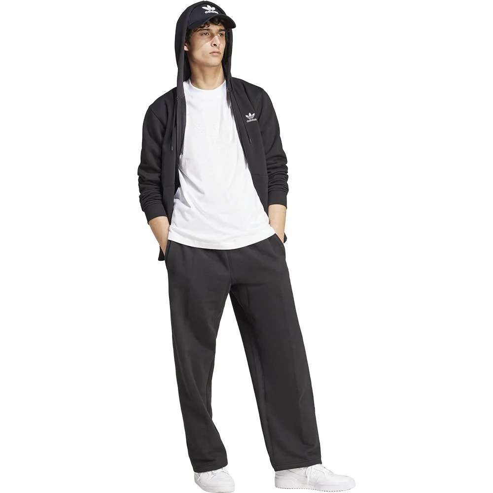 Толстовка adidas Originals Trefoil Essentials full zip, черный — фото 4