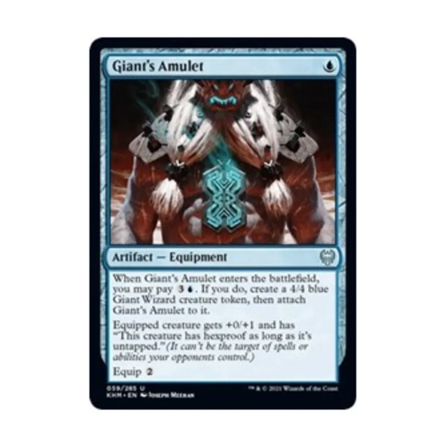 

CCG Амулет Гиганта (U), MTG - Kaldheim