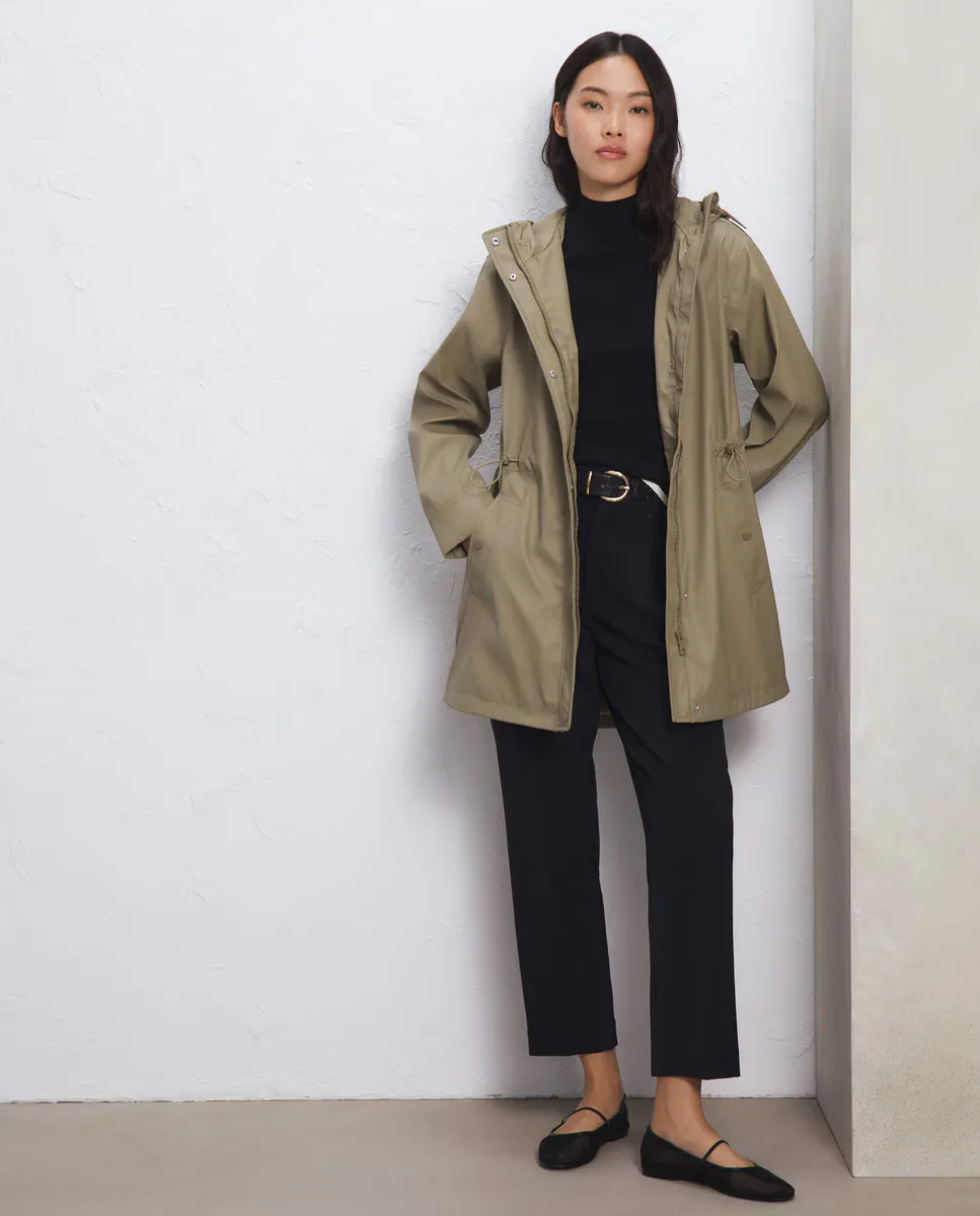 

Женские брюки плиссе с поясом Easy Wear, черный