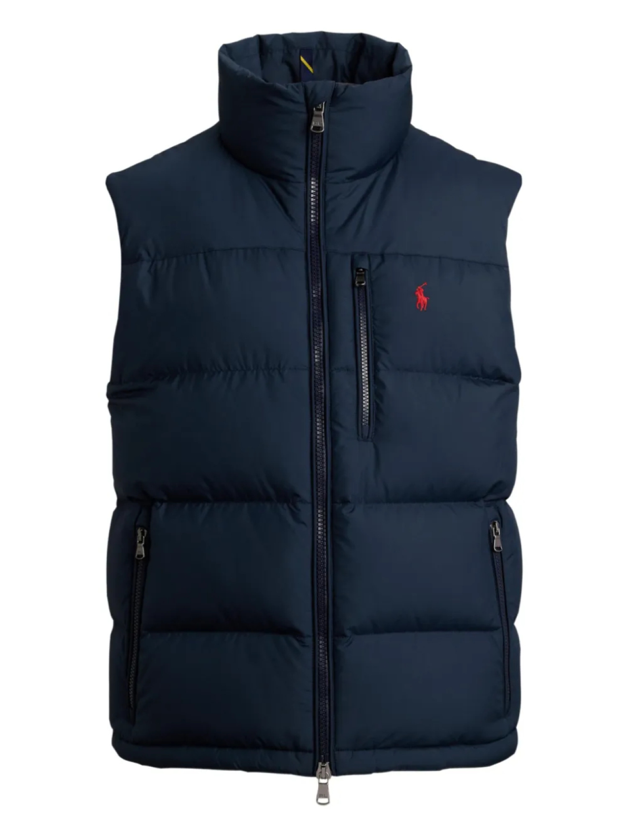 

Polo Ralph Lauren дутый жилет The Gorham с высоким воротником, синий