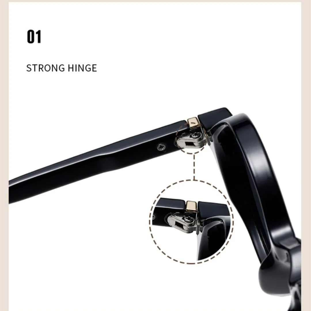 

Модные панк-солнцезащитные очки для женщин, круглые, с винтажными заклепками, мужские солнцезащитные очки с защитой от УФ-излучения UV400 UATXTAU, Leopard Blue