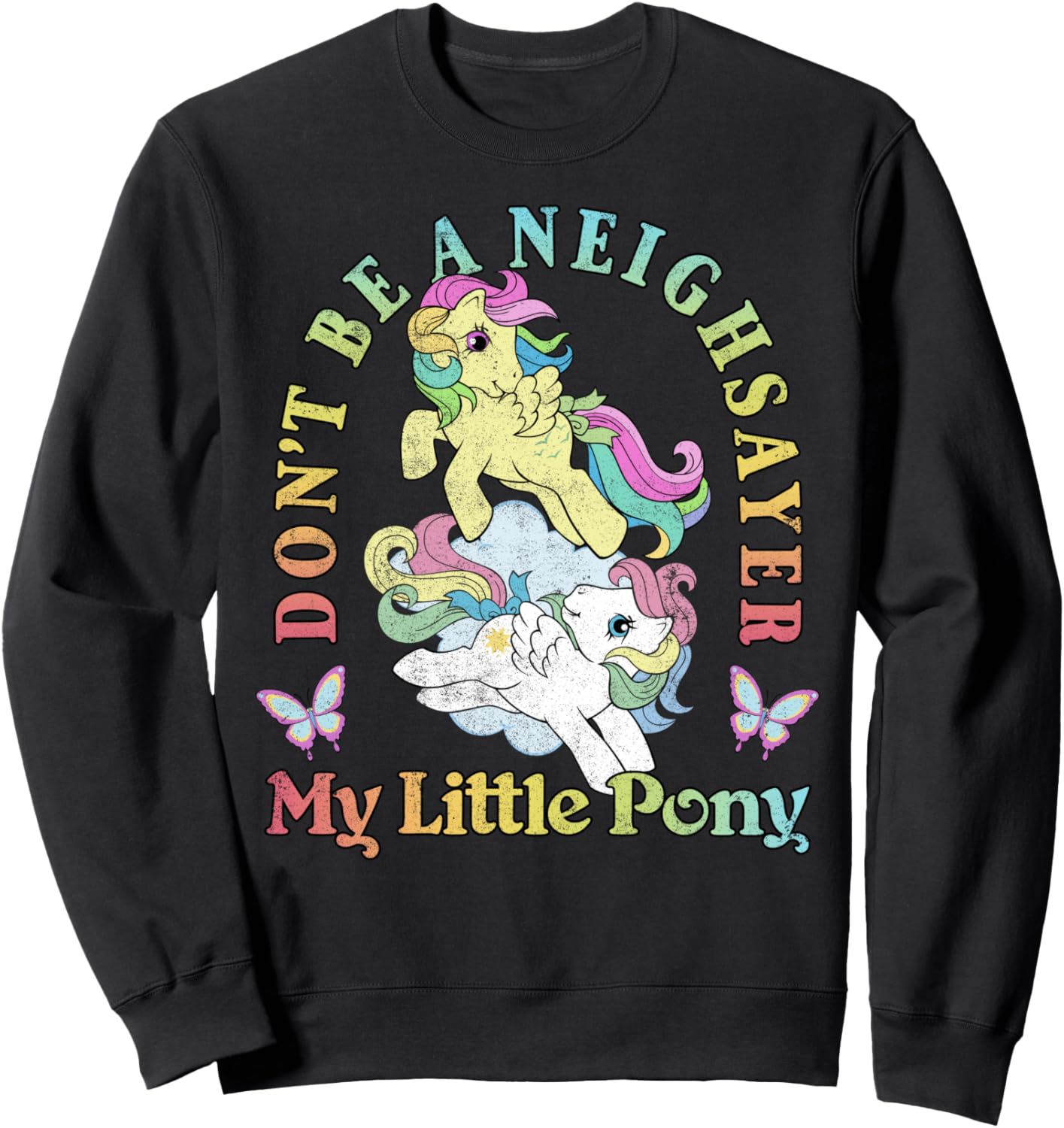 

Толстовка My Little Pony Skydancer & Starshine Don't Be A Neighsayer, черная, размер S, Черный, Толстовка My Little Pony Skydancer & Starshine Don't Be A Neighsayer, черная, размер S