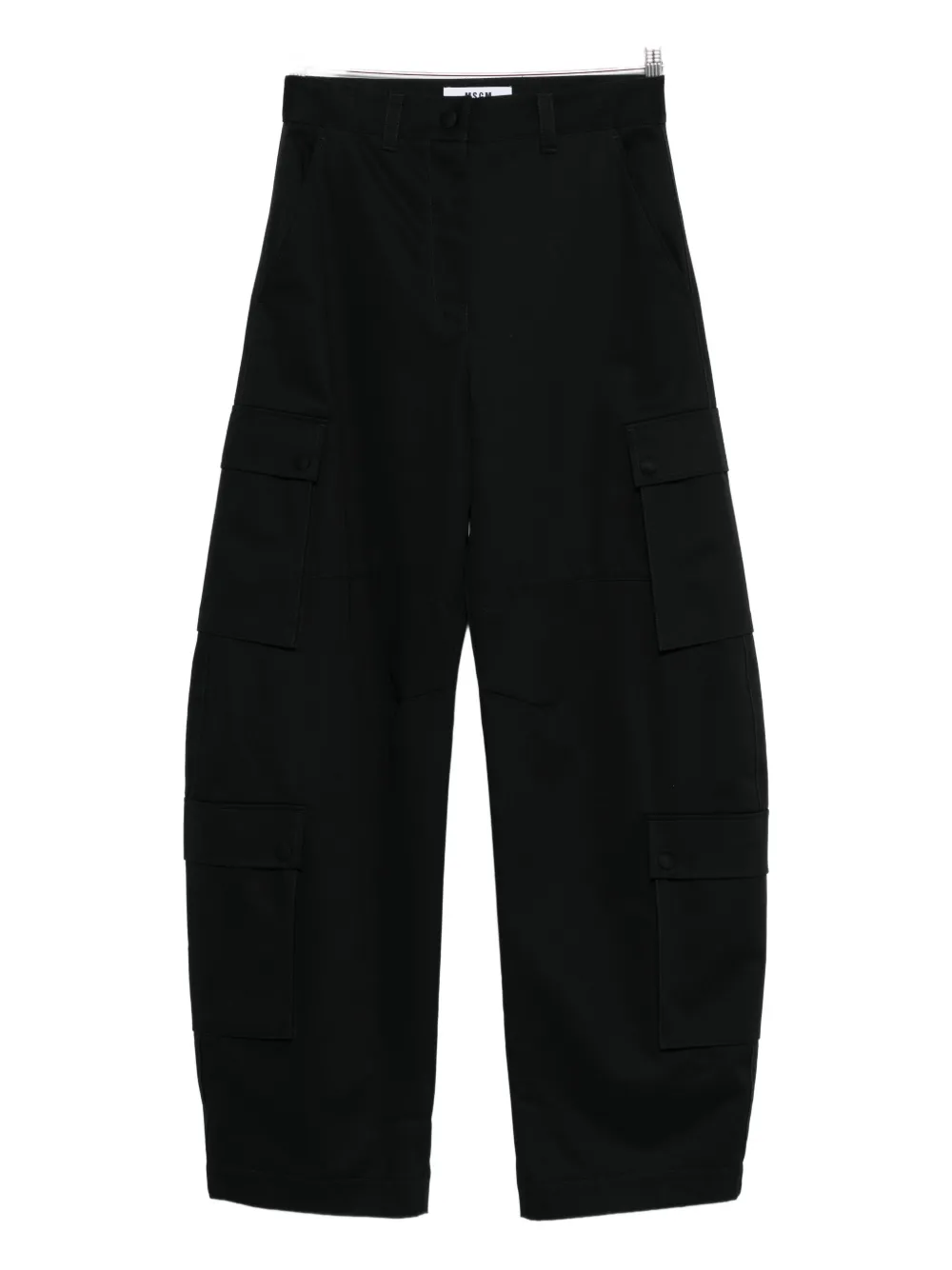 

Брюки с накладными карманами MSGM, черный