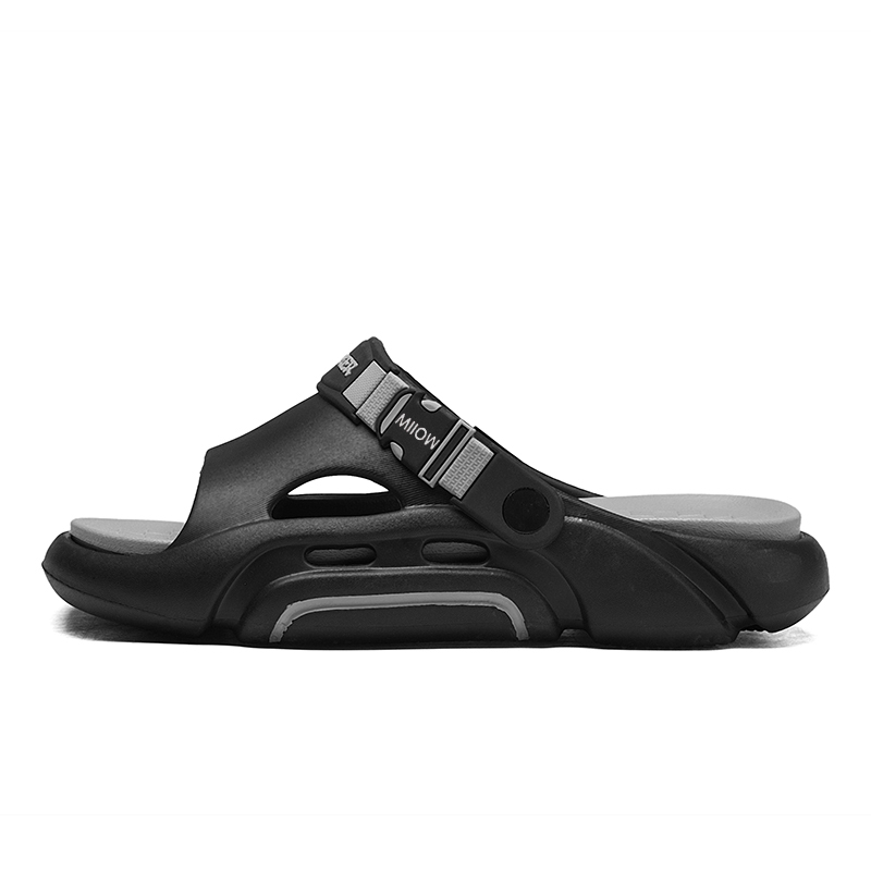 

Сандалии-слайдеры из ЭВА с противоскользящей подошвой для мужчин MIIOW, Black Gray