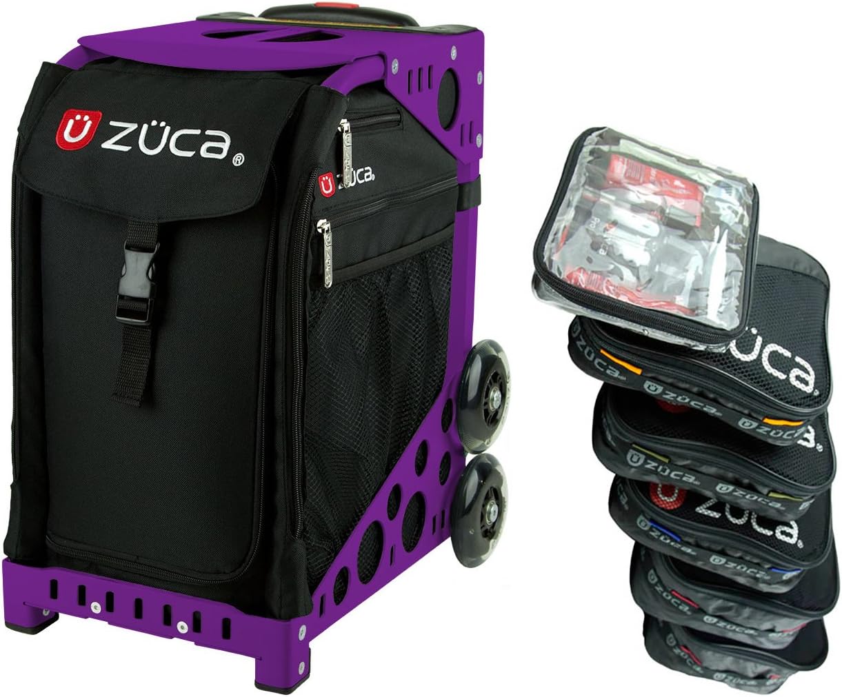 

Чемодан на колесах ZUCA - спортивная сумка-вкладыш Obsidian с рамой на ваш выбор, Purple
