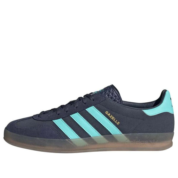 

Кроссовки gazelle indoor 'shadow navy legend ink' Adidas, синий
