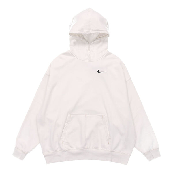 

Свитер embroidered logo loose hoodie autumn white Nike, белый