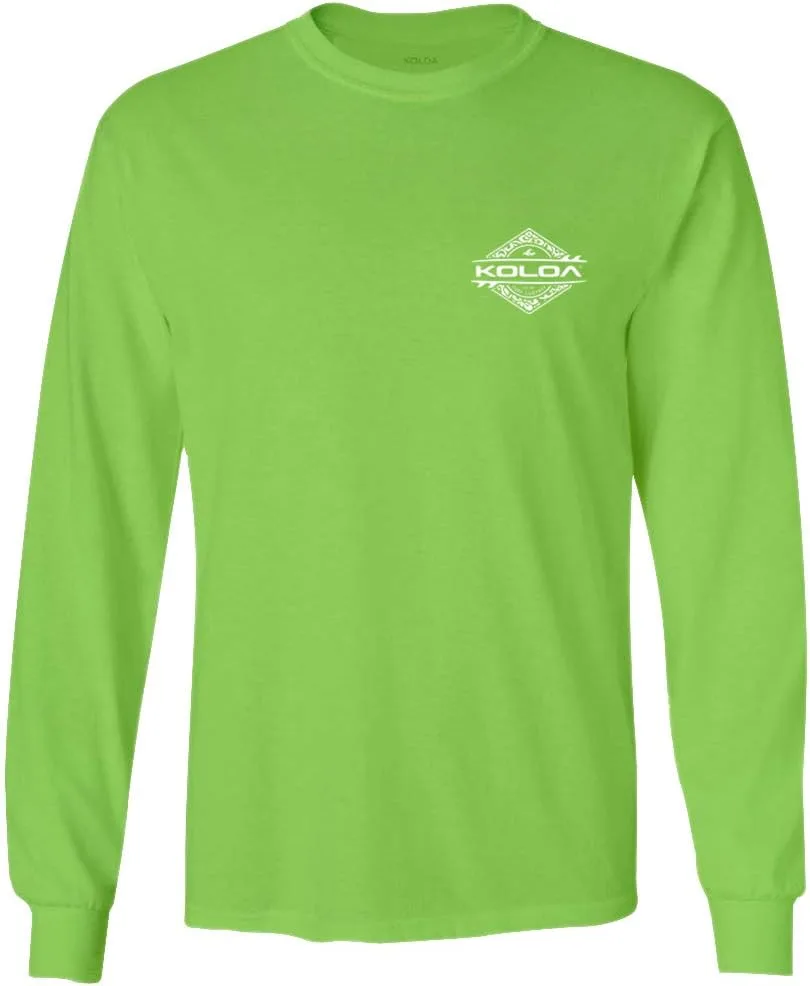 

Koloa Surf мужская футболка с длинным рукавом Diamond Thruster Logo - Regular, Big & Tall Koloa Surf Company