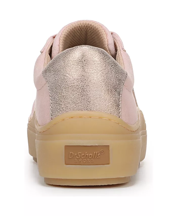 Женские кроссовки Time Off Win на шнуровке с платформой Dr. Scholl'S, розовый — фото 3