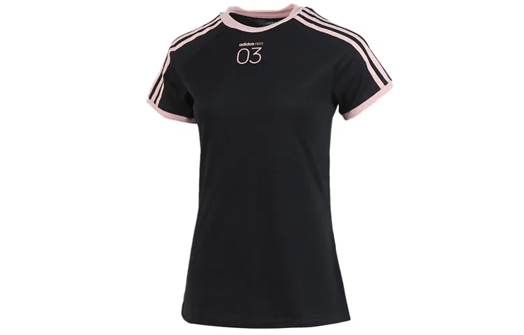 Футболка женская raglan sleeve, black Adidas Neo