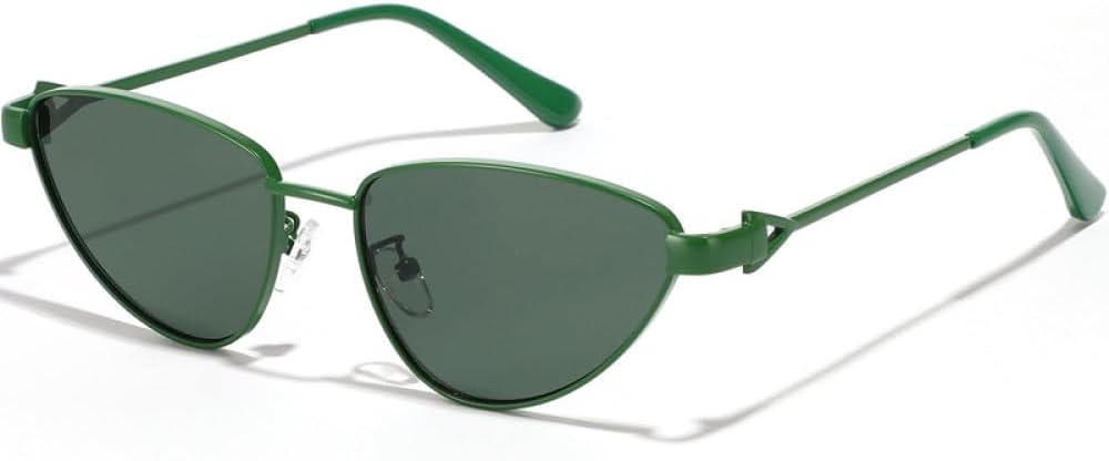 

Металлические солнцезащитные очки 2027 года для мужчин и женщин, модные солнцезащитные очки для женщин, стильные солнцезащитные очки в маленькой оправе MTZJH, One Color