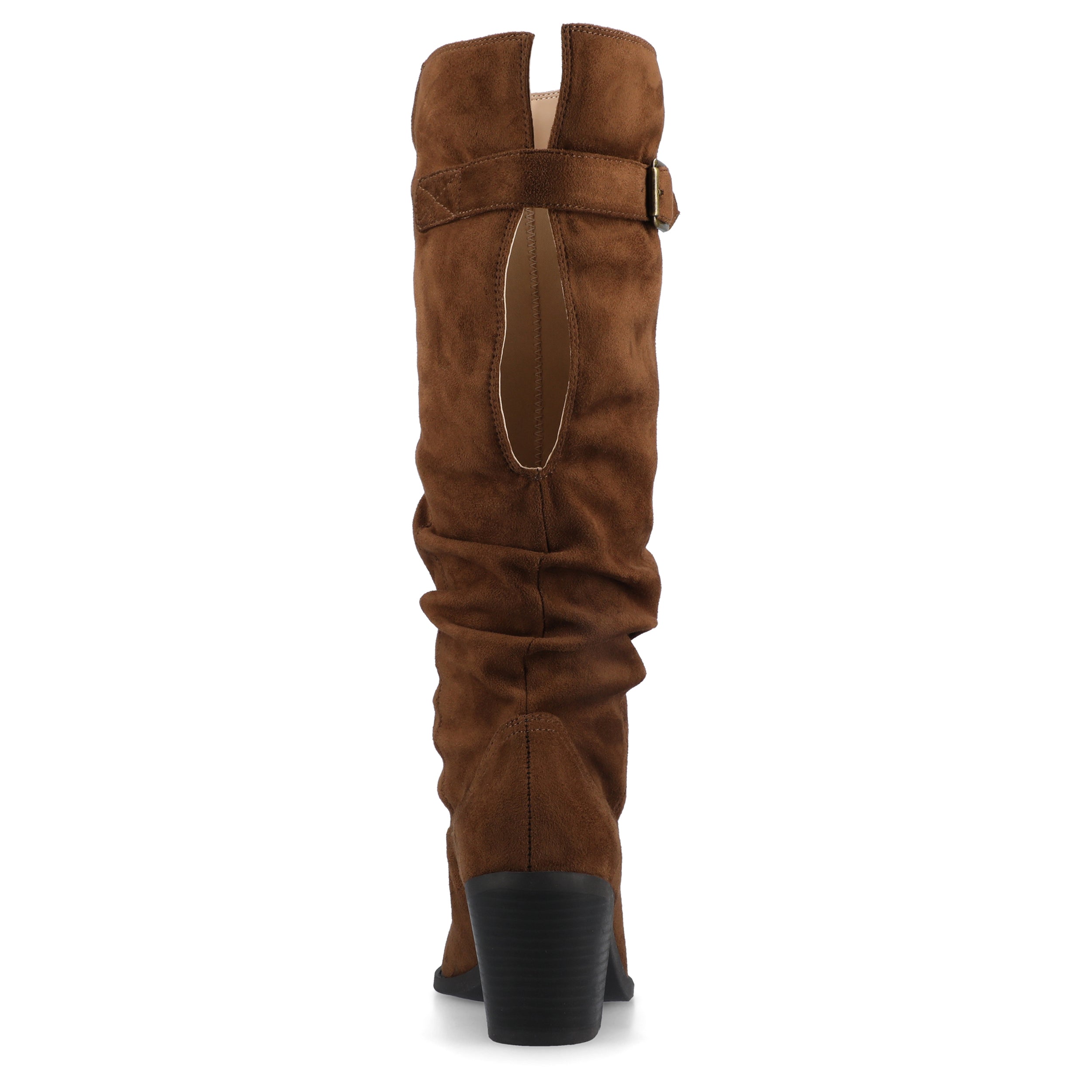 Женские высокие сапоги Journee Kaleah с мягким голенищем Journee Collection, Taupe — фото 3