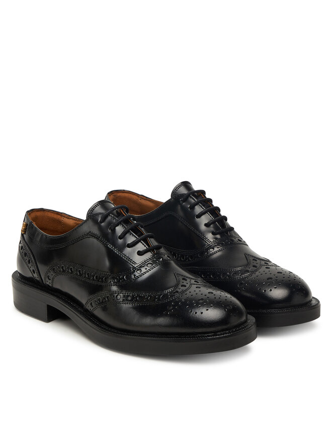 Туфли оксфорды Brogue FW0FW08818 Tommy Hilfiger, черный — фото 2