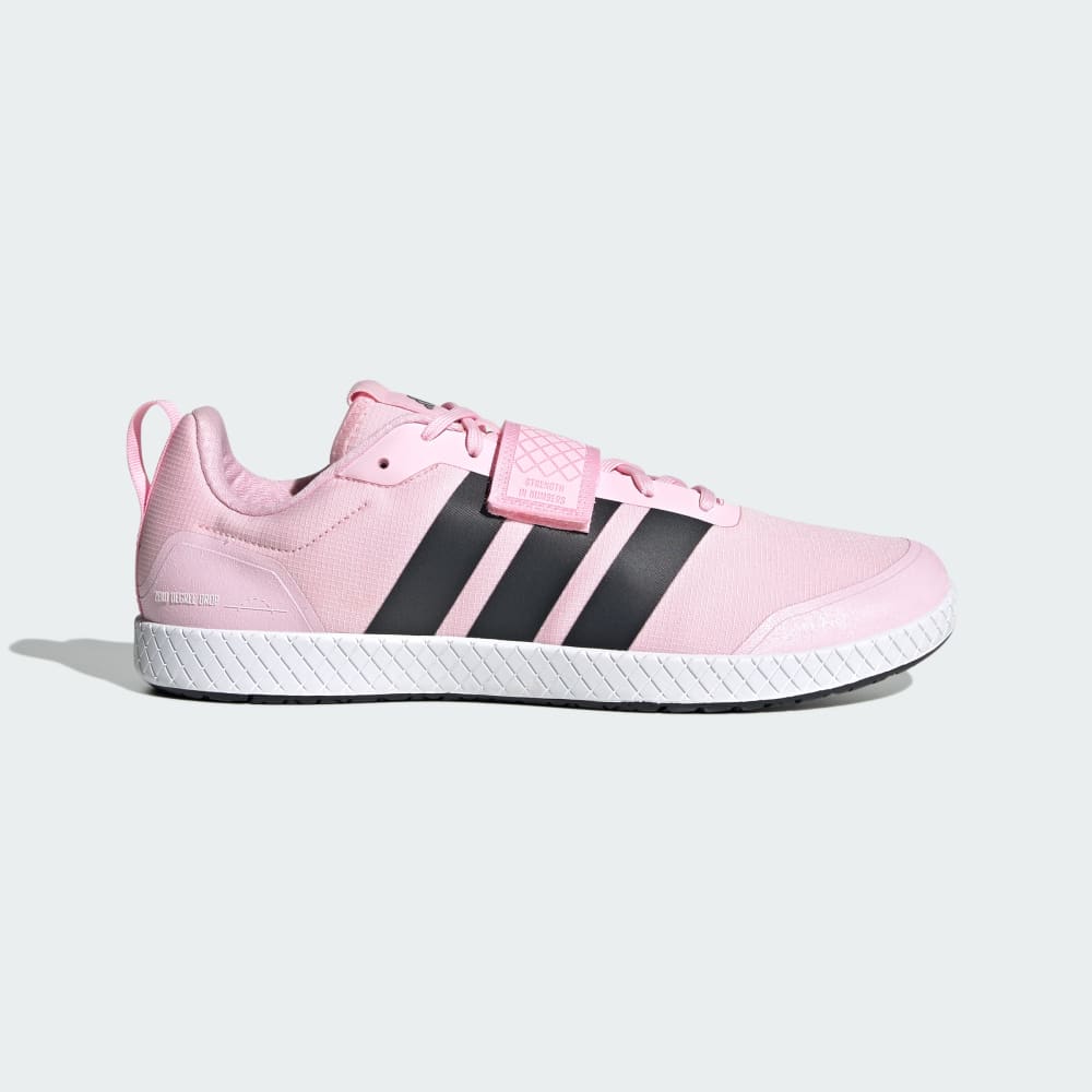 

Кроссовки Adidas The Total Weightlifting Shoes, цвет Clear Pink/Carbon/Cloud White
