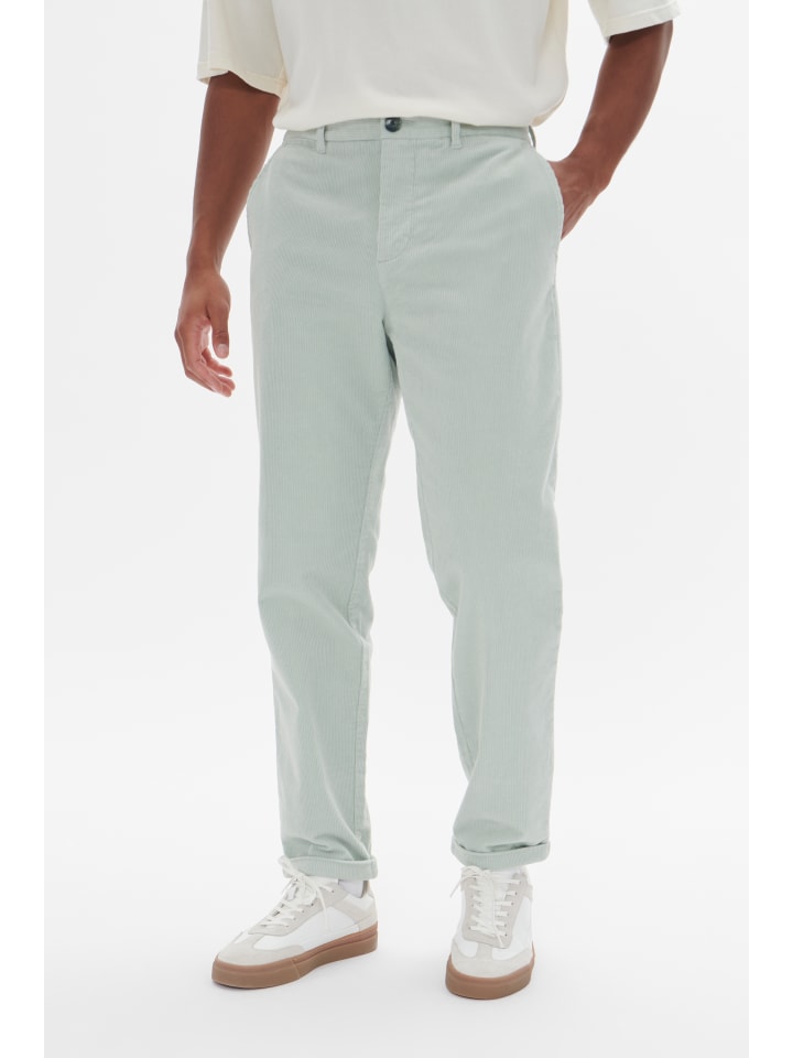 

Повседневные брюки MALiam прямого кроя в цвете Аква-серый Matinique