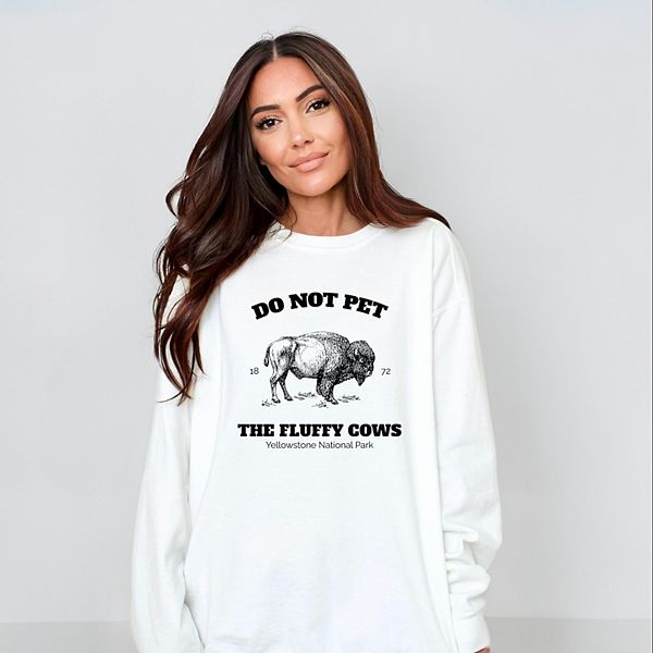 

Свитшот Yellowstone с принтом пушистых коров, окрашенный в стиле garment dyed Simply Sage Market, White, Белый, Свитшот Yellowstone с принтом пушистых коров, окрашенный в стиле garment dyed Simply Sage Market, White